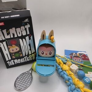 Blue Monster Toy with Accessories
